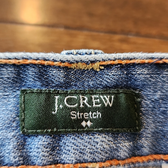J Crew Matchstick Cropped jeans size 30 Blue Denim - Picture 8 of 9